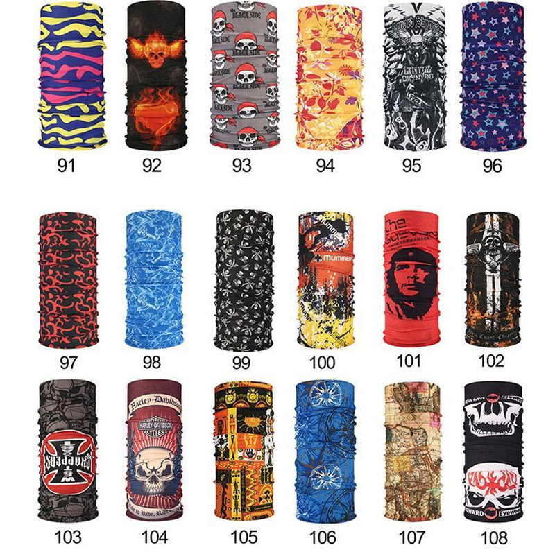 200 Styles 24*48cm Outdoor Seamless Magic Scarf Variety Warm Halloween Cosplay Bicycle Cs Ski Headwear Half Face Bandana Cycling Mask
200 Styles 24*48cm Outdoor Seamless Magic Scarf Variety Warm Halloween Cosplay Bicycle Cs Ski Headwear Half Face Bandana Cycling Mask