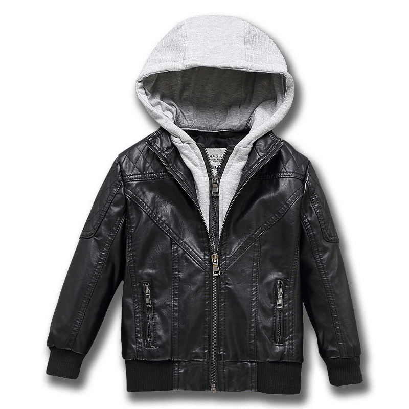 Boys Jacket Winter can detached Hood Leather Warm Child Coat Thicken PU Leather For Boy Casual Children Clothing Outerwear
Boys Jacket Winter can detached Hood Leather Warm Child Coat Thicken PU Leather For Boy Casual Children Clothing Outerwear