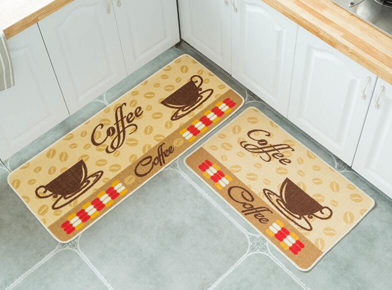 Kitchen Mat Bathroom Doormat Floor Mat Anti-slip Water Absorption Carpet Kitchen Floor Mat Carpet Toilet Rug Porch Door