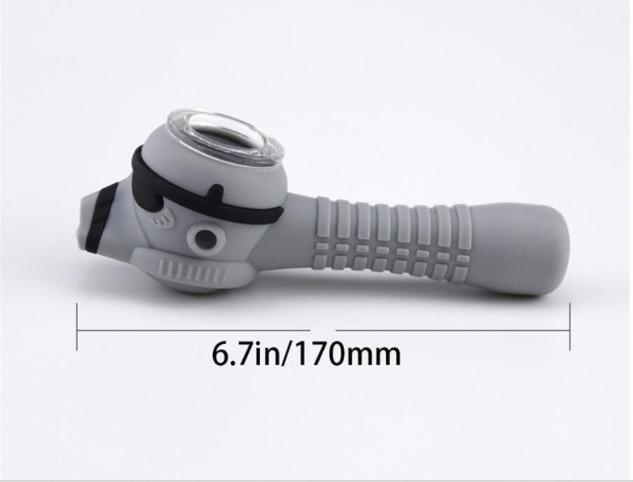 Hottest Soldier Silicone Hand Smoking Pipe Tobacco Smoke Pipes Rubber Smoking Pipe Glass Bowl Wholesale Free shipping
Hottest Soldier Silicone Hand Smoking Pipe Tobacco Smoke Pipes Rubber Smoking Pipe Glass Bowl Wholesale Free shipping