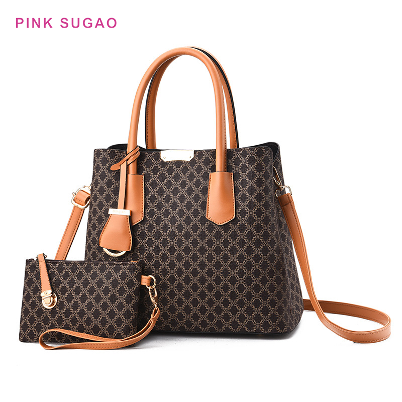 Pink sugao women handbag designer tote bags 2ocs/set shoulder handbag 2020 hot sales crossbody bag BHP tote bag lady shopping bag 
Pink sugao women handbag designer tote bags 2ocs/set shoulder handbag 2020 hot sales crossbody bag BHP tote bag lady shopping bag