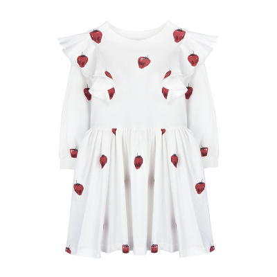 Childrens Designer Dress Girls Brand Ruffled Princess Dress Kids Print Skirt Sweete and Cute Style 2019 Fall New Trend Top Quality, White
Childrens Designer Dress Girls Brand Ruffled Princess Dress Kids Print Skirt Sweete and Cute Style 2019 Fall New Trend Top Quality, White