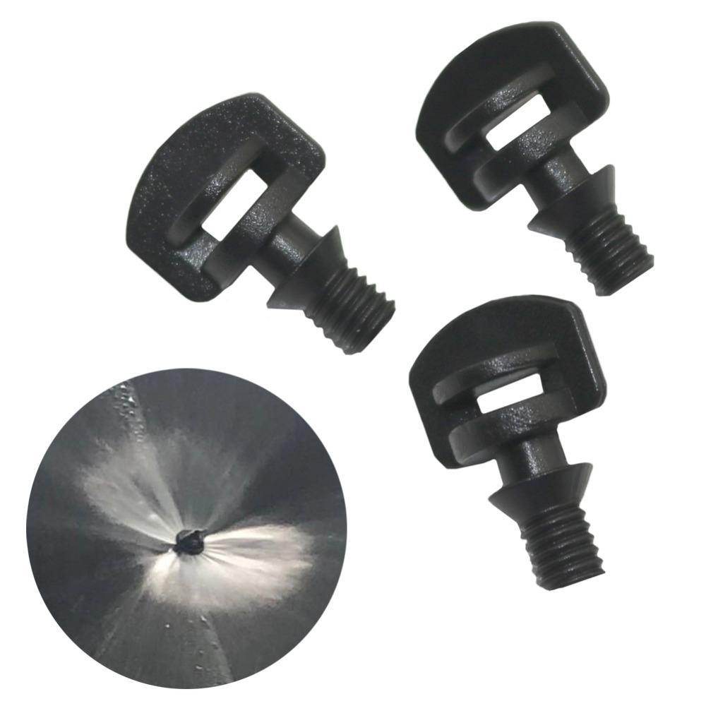 500 Pcs External thread 360 Degree Refraction Micro-Nozzles Garden Agriculture Irrigation Greenhouse Refractive Sprinkles, Black
500 Pcs External thread 360 Degree Refraction Micro-Nozzles Garden Agriculture Irrigation Greenhouse Refractive Sprinkles, Black