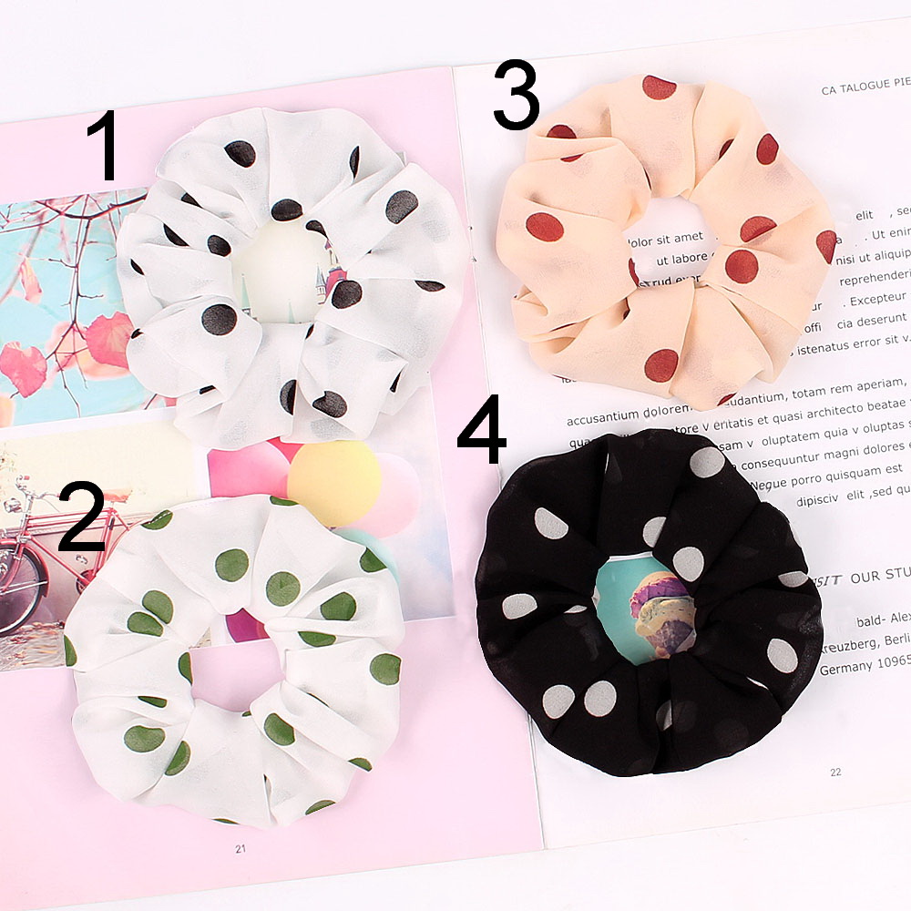 Lady girl Hair Scrunchy Ring Elastic Hair Bands Love heart Leopard plaid Large intestine Sports Dance Scrunchie Hairband 20pcs G1008