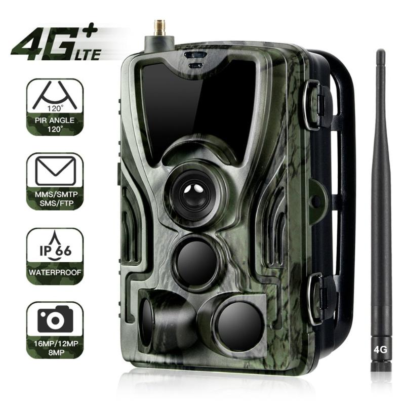 Wild Camera HC-801LTE 4G 16MP 1080P Hunting Camera Trail SMS/MMS/SMTP Photo Traps 0.3s Trigger Time Trap Wildlife
Wild Camera HC-801LTE 4G 16MP 1080P Hunting Camera Trail SMS/MMS/SMTP Photo Traps 0.3s Trigger Time Trap Wildlife
