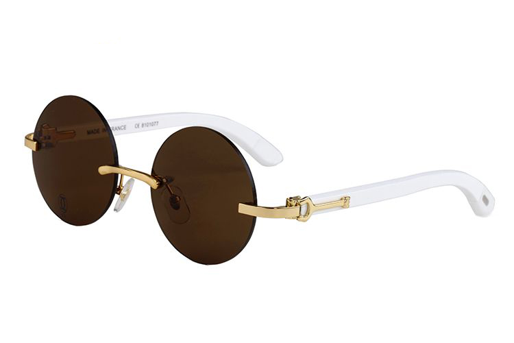 New arrival france brand sunglasses for men women white buffalo horn glasses rimless round designer bamboo wood sunglasses with box case
New arrival france brand sunglasses for men women white buffalo horn glasses rimless round designer bamboo wood sunglasses with box case