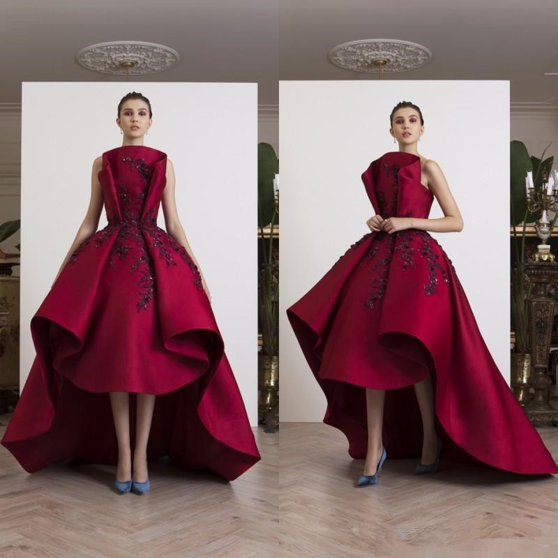 2020 Sexy dark Red High Low Prom Dresses Lace Appliqued Dresses Evening Wear Satin Beaded Plus Size Formal Long Party Dresses Custom Made, Ivory
2020 Sexy dark Red High Low Prom Dresses Lace Appliqued Dresses Evening Wear Satin Beaded Plus Size Formal Long Party Dresses Custom Made, Ivory