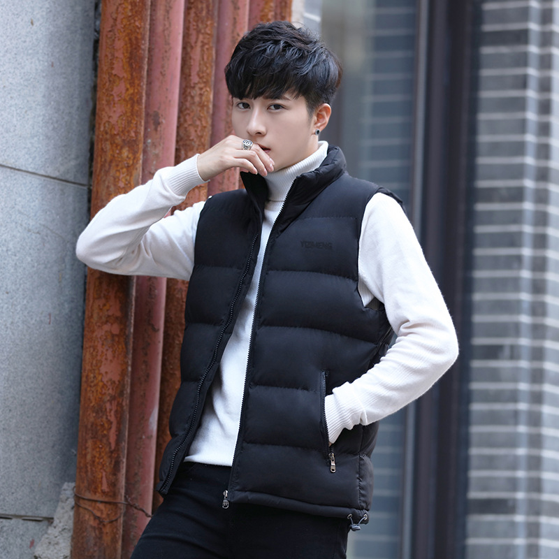 Men's vest thickened autumn and winter down vest men's warm and comfortable lightweight sleeveless cotton jacket waistcoat, 02
Men's vest thickened autumn and winter down vest men's warm and comfortable lightweight sleeveless cotton jacket waistcoat, 02