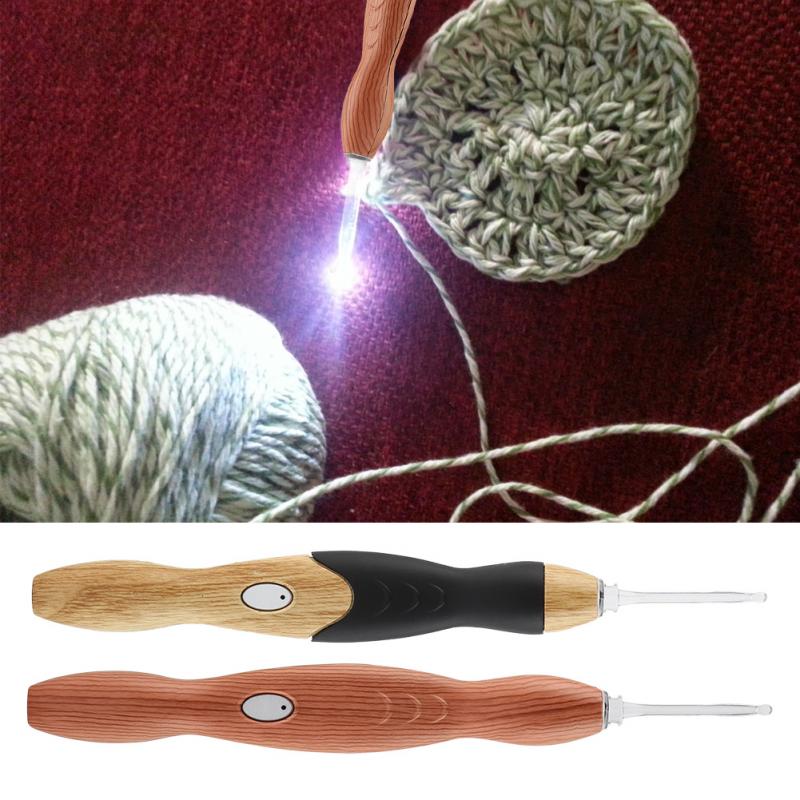 Hot Sale 9 In 1 Crochet Hooks With Led Rechargeable Light Up Crochet 1Pcs Hooks Hand Weave Sewing Tools With Silicone Handle
Hot Sale 9 In 1 Crochet Hooks With Led Rechargeable Light Up Crochet 1Pcs Hooks Hand Weave Sewing Tools With Silicone Handle