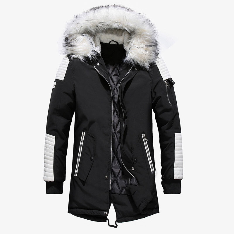2019 New Brand Winter Warm Overcoats Men Thicken Warm Parkas Casual Long Hooded Collar Jackets and Coats Outwear, Black
2019 New Brand Winter Warm Overcoats Men Thicken Warm Parkas Casual Long Hooded Collar Jackets and Coats Outwear, Black