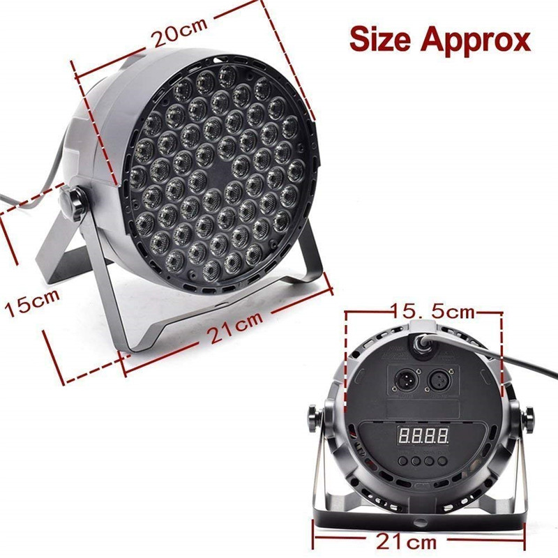 New Sale 54x3w Waterproof Outdoor RGBW LED Par Lights IP65 DMX512 Profeesioal Stage Disco DJ Equipment