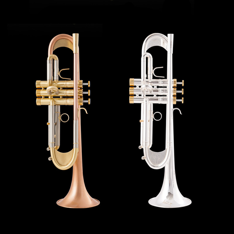 New Bach Phosphorus copper Trumpet B flat trumpet TR-600GS musical instrument heavier type Gold plating Trumpet playing music
New Bach Phosphorus copper Trumpet B flat trumpet TR-600GS musical instrument heavier type Gold plating Trumpet playing music