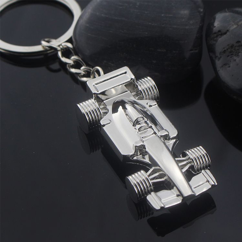 Cool Car Key Chain Key Ring F1 Racing Car Keychains Creative Metal Keychain For Fans Men Gifts
