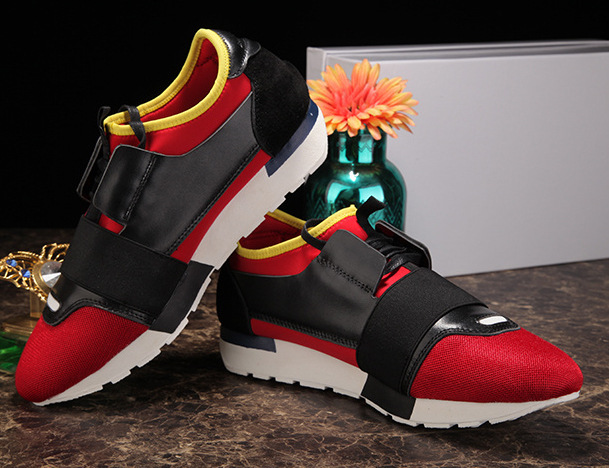 2020 new Race Runner Black leather fabric sneakers Top Quality Design Low Top women Casual Kanye West Style Race Runner Mesh Breathable, Colour 2
2020 new Race Runner Black leather fabric sneakers Top Quality Design Low Top women Casual Kanye West Style Race Runner Mesh Breathable, Colour 2