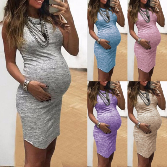2020 Maternity Women Dress Pregnancy Dresses Mama Clothes Flattering Side Ruching Scoop Neck Pregnant Womens Clothing, Purple
2020 Maternity Women Dress Pregnancy Dresses Mama Clothes Flattering Side Ruching Scoop Neck Pregnant Womens Clothing, Purple