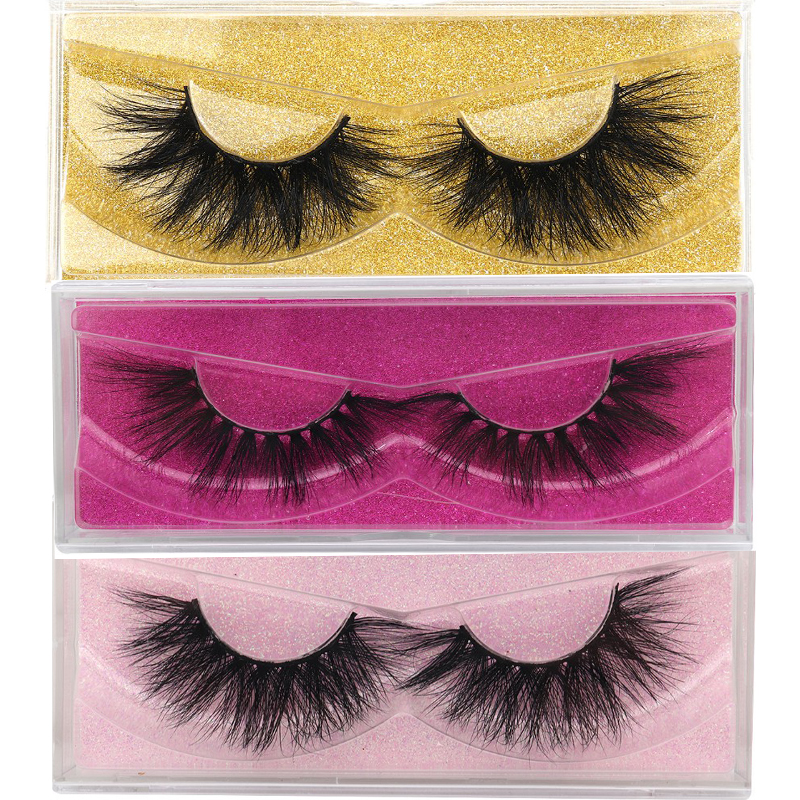 3D Mink Eyelashes 100% Real Siberian 25 mm Mink Lashes Wholesale Thick Strip Custom Packaging Label Makeup Dramatic Long 5D False Eye Lashes