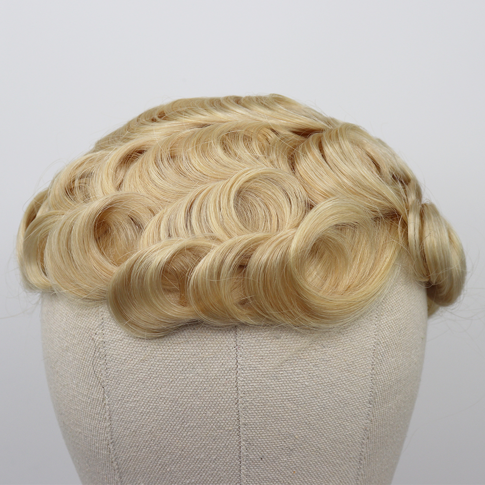 2020 Blonde Swiss Lace Men Toupee Human Hair Replacement System Brazilian Remy Hair Men's Toupee 6 Inch Curly Hairpieces, Black
2020 Blonde Swiss Lace Men Toupee Human Hair Replacement System Brazilian Remy Hair Men's Toupee 6 Inch Curly Hairpieces, Black