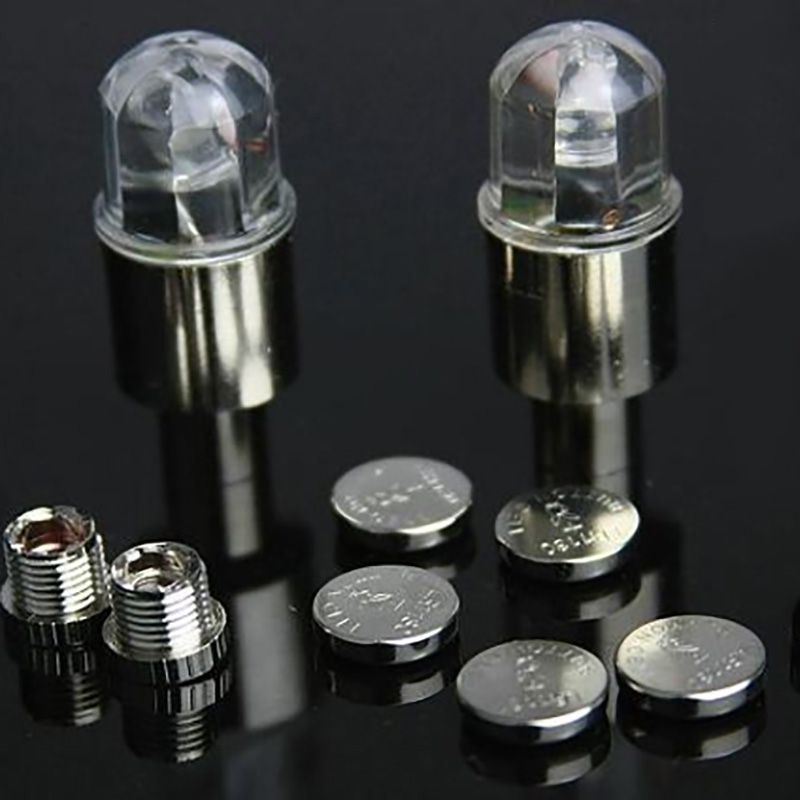 Car LED Wheel Tire Valve Stem Cap Light Tyre Motion Neon Lighting Lamp Bike Bicycle Auto Motorcycle Car-styling Decor