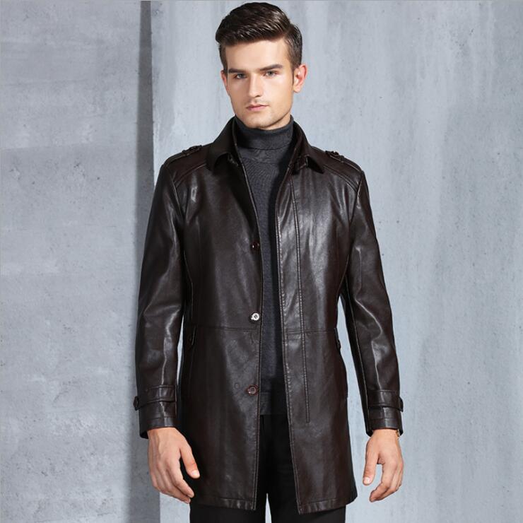 2021 New genuine leather jackets ,men's sheepskin trench men medium-long double layer thick collar leather clothing , Fur Coat, Brown
2021 New genuine leather jackets ,men's sheepskin trench men medium-long double layer thick collar leather clothing , Fur Coat, Brown