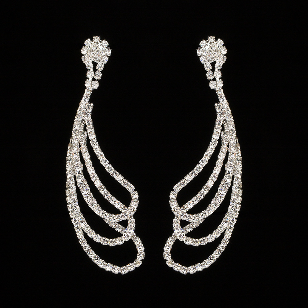 Exaggeration Earrings Long Fund Tassels Eardrop A Level Rhinestone Ear Nail Ornaments
Exaggeration Earrings Long Fund Tassels Eardrop A Level Rhinestone Ear Nail Ornaments