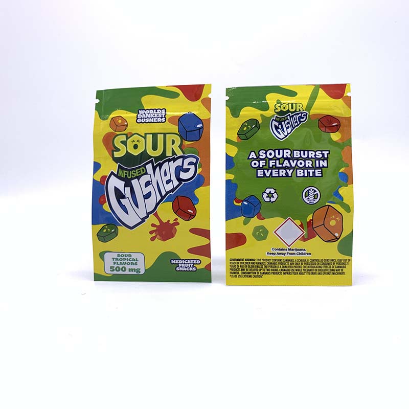 500mg Cannaburst edible packaging nerds rope bites gummy packaging zipper plastic smell proof bags Sour Gushers edibles candy mylar bags
500mg Cannaburst edible packaging nerds rope bites gummy packaging zipper plastic smell proof bags Sour Gushers edibles candy mylar bags