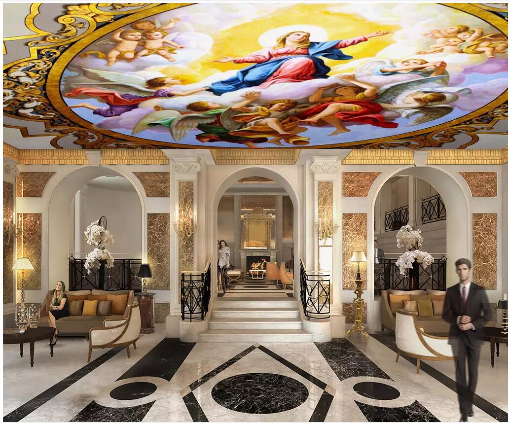 3d ceiling murals wallpaper custom mural Virgin Mary and Angel living room home decor 3d wall murals wallpaper for walls 3 d, Non-woven wallpaper
3d ceiling murals wallpaper custom mural Virgin Mary and Angel living room home decor 3d wall murals wallpaper for walls 3 d, Non-woven wallpaper