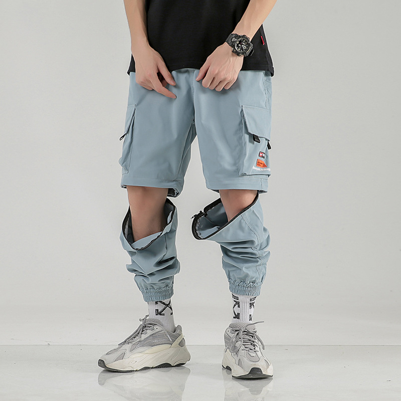Korean Hip Hop Spring Joggers Pants Detachable Zip For Short Pants Streetwear Man Baggy Cargo 3 Colors Oversize 5XL, Image
Korean Hip Hop Spring Joggers Pants Detachable Zip For Short Pants Streetwear Man Baggy Cargo 3 Colors Oversize 5XL, Image