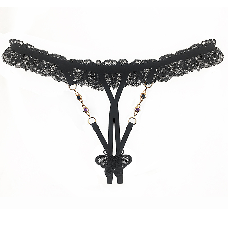 Diamond Sexy Women Open Back Crotch Sexy Lace Panties transparent Hollow Panties Briefs Underwear G String, Remark color
Diamond Sexy Women Open Back Crotch Sexy Lace Panties transparent Hollow Panties Briefs Underwear G String, Remark color