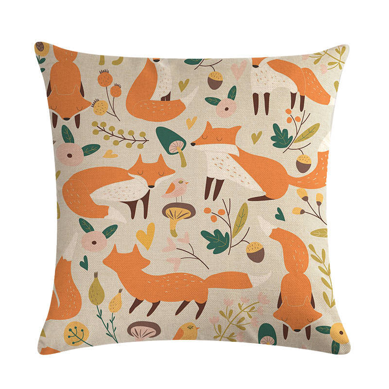 Nordic Red Cute Animal Decoration Linen Cushion Cover Pillowcase Home Decor Pillow Cushions For Sofa 45*45cm, Style 3
Nordic Red Cute Animal Decoration Linen Cushion Cover Pillowcase Home Decor Pillow Cushions For Sofa 45*45cm, Style 3