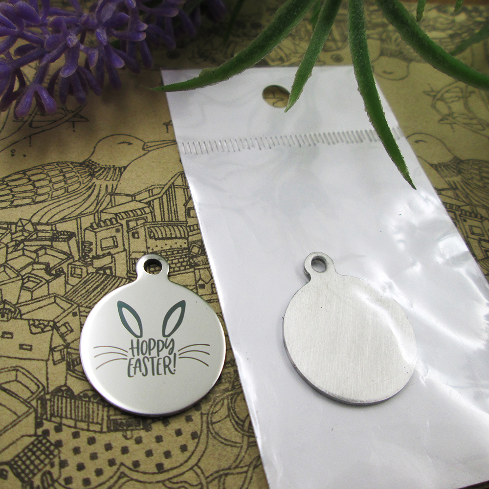 40pcs--"happy Easter version-4"stainless steel charms more style for choosing DIY Charms pendants for necklace
40pcs--"happy Easter version-4"stainless steel charms more style for choosing DIY Charms pendants for necklace