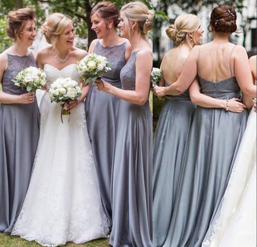 A Line Bridesmaid Dress Cheap Forest Western Summer Country Garden Formal Wedding Party Guest Maid of Honor Gown Plus Size Custom Made