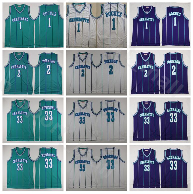 Men Basketball Alonzo Mourning Jersey Tyrone Muggsy Bogues Larry Johnson Vintage All Stitched Purple Green White Home Uniform High Quality, 1 purple
Men Basketball Alonzo Mourning Jersey Tyrone Muggsy Bogues Larry Johnson Vintage All Stitched Purple Green White Home Uniform High Quality, 1 purple