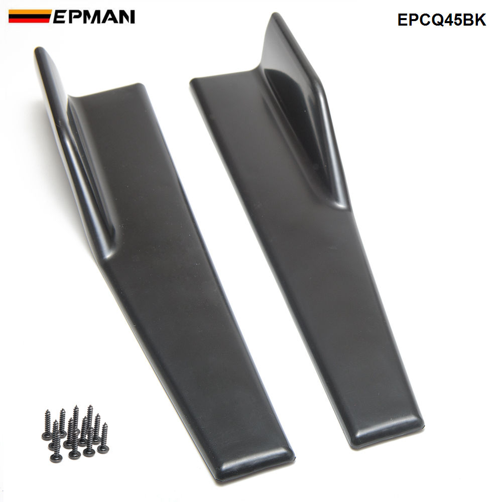 EPMAN car RACING 2PCS Black Car Side Skirt Rocker Splitters Winglet Shovel Anti-Scratch Winglet Pretty EPCQ45BK
EPMAN car RACING 2PCS Black Car Side Skirt Rocker Splitters Winglet Shovel Anti-Scratch Winglet Pretty EPCQ45BK