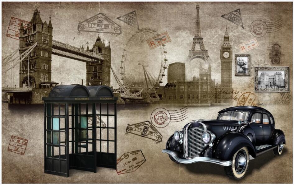 3d wallpaper custom photo Retro vintage British style classic car phone booth home decor 3d wall murals wallpaper for walls 3 d living room, Non-woven
3d wallpaper custom photo Retro vintage British style classic car phone booth home decor 3d wall murals wallpaper for walls 3 d living room, Non-woven
