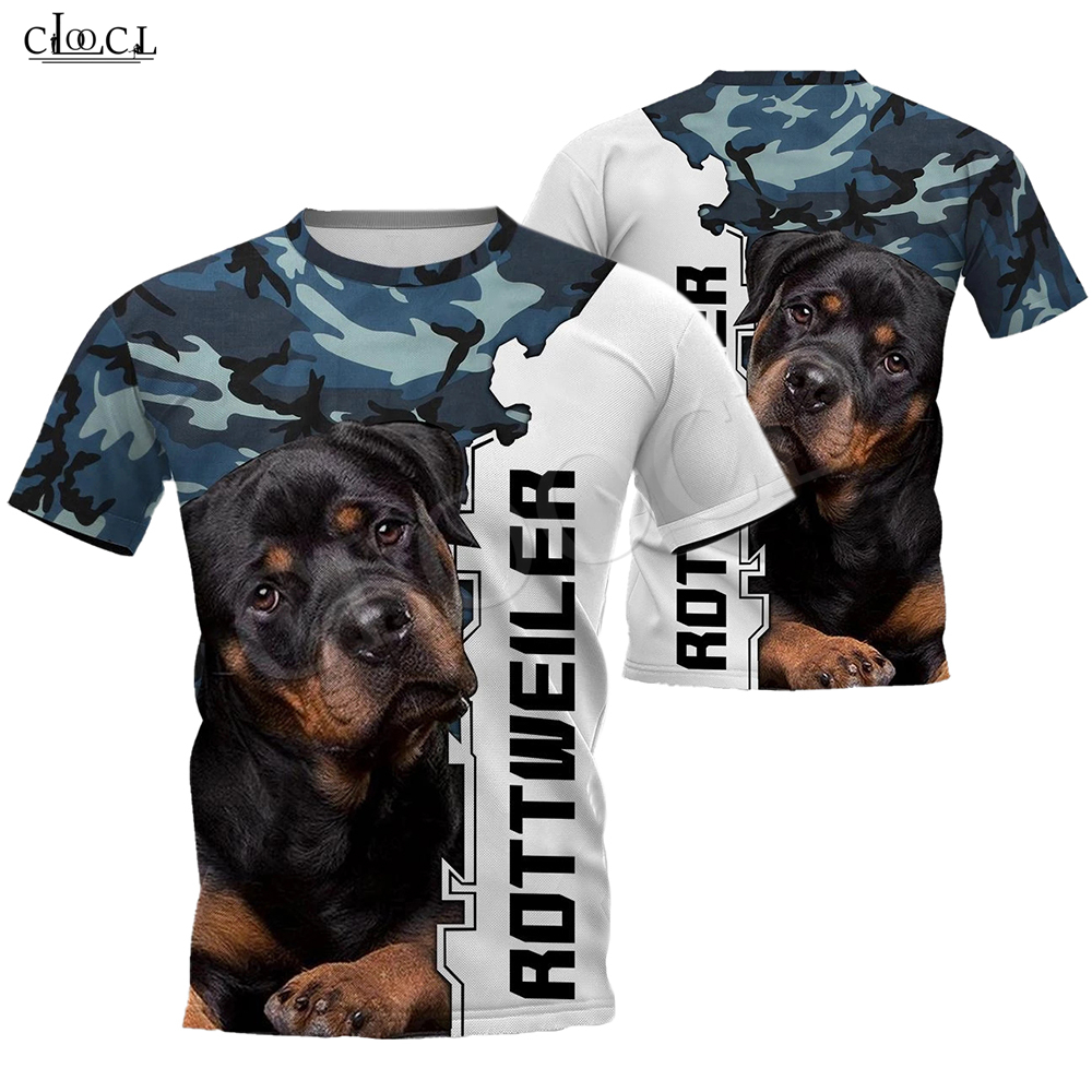 2020 Fashion Animal Rottweiler Dog Camo 3D Full Printed T-shirt Men Women Harajuku Casual Pet Dog Design Punk Style Tops, T shirt 1
2020 Fashion Animal Rottweiler Dog Camo 3D Full Printed T-shirt Men Women Harajuku Casual Pet Dog Design Punk Style Tops, T shirt 1