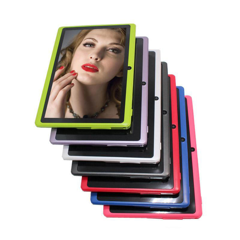 Q88 Tablet 7inch 512MB+8GB Quad Core Allwinner A33 Bluetooth Touch Screen WIFI Dual Camera Android 4.4 1024*600 PC For Chrildren Student, White
Q88 Tablet 7inch 512MB+8GB Quad Core Allwinner A33 Bluetooth Touch Screen WIFI Dual Camera Android 4.4 1024*600 PC For Chrildren Student, White