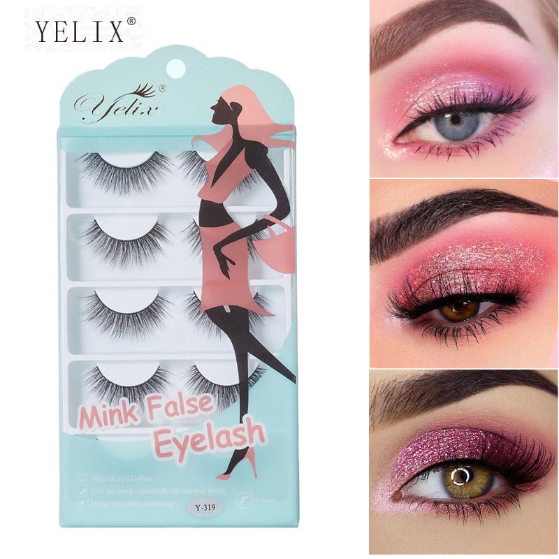 Yelix 5 Pairs False Eyelashes Natural Makeup 3d Mink Lashes Long Wispy /Natural/Fluffy Reusable Eye Lashes faux cils
Yelix 5 Pairs False Eyelashes Natural Makeup 3d Mink Lashes Long Wispy /Natural/Fluffy Reusable Eye Lashes faux cils