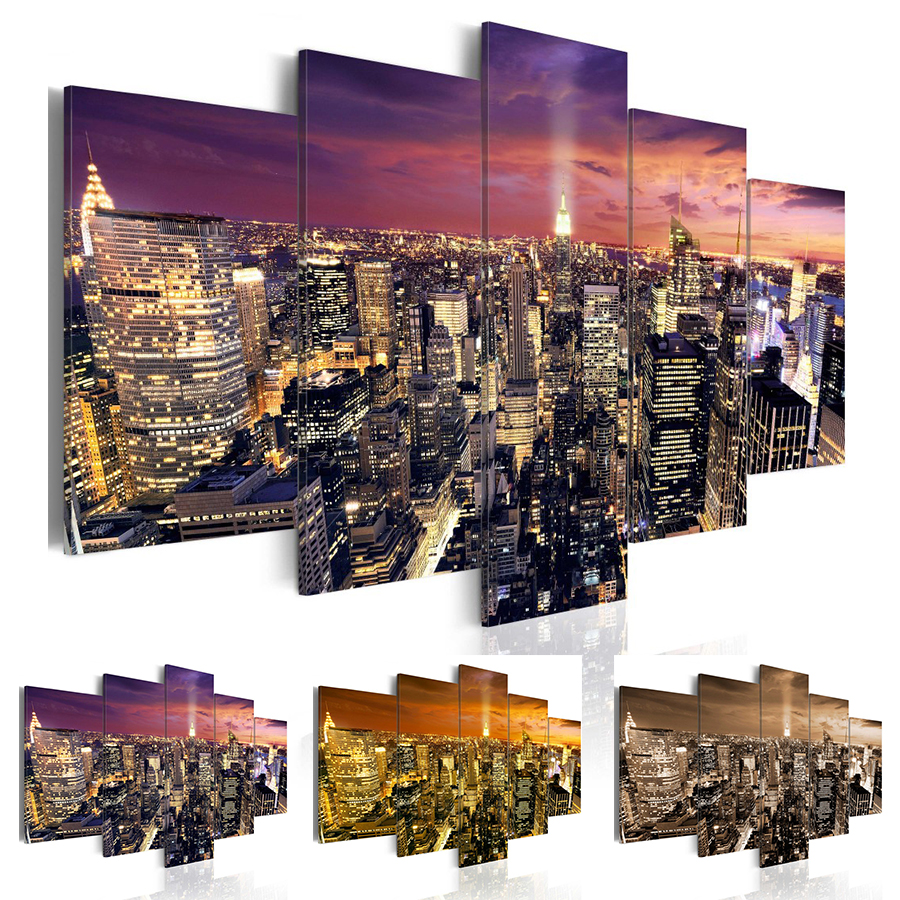 ( No Frame ) New York Canvas Print Modern City Skyline Art Painting Home Decoration, Choose Color & Size
( No Frame ) New York Canvas Print Modern City Skyline Art Painting Home Decoration, Choose Color & Size
