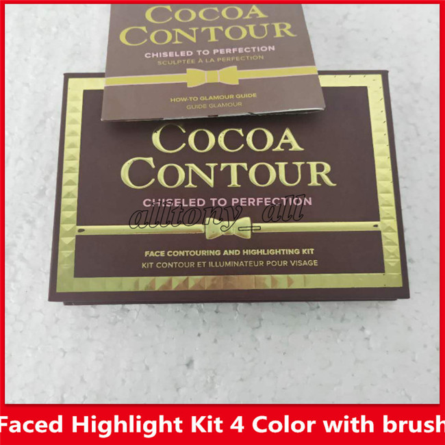 Hot Makeup COCOA Contour Kit 4 Colors Bronzers Highlighters Powder Palette Nude Color Shimmer Stick Cosmetics Chocolate Eyeshadow with Brush
Hot Makeup COCOA Contour Kit 4 Colors Bronzers Highlighters Powder Palette Nude Color Shimmer Stick Cosmetics Chocolate Eyeshadow with Brush