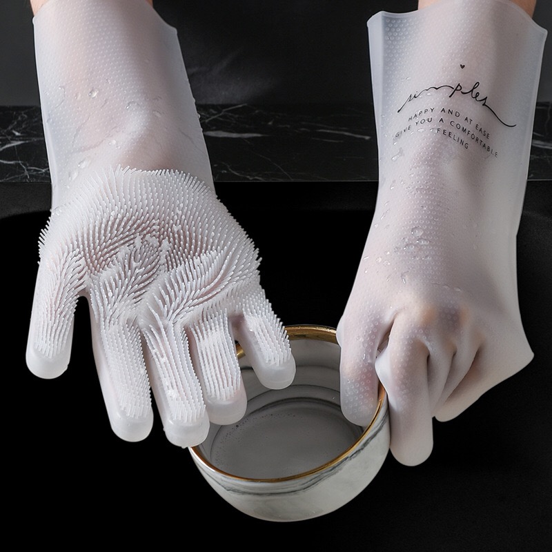 Silicone gloves dishwashing kitchen cleaning contacts silicone home cleaning tool YORO
Silicone gloves dishwashing kitchen cleaning contacts silicone home cleaning tool YORO