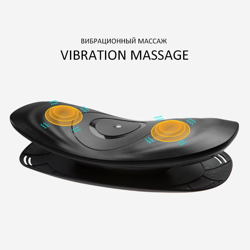 Electric Lumbar Traction Device Waist Back Massager Vibration Massage Lumbar Spine Support Waist waist fatigue T191116