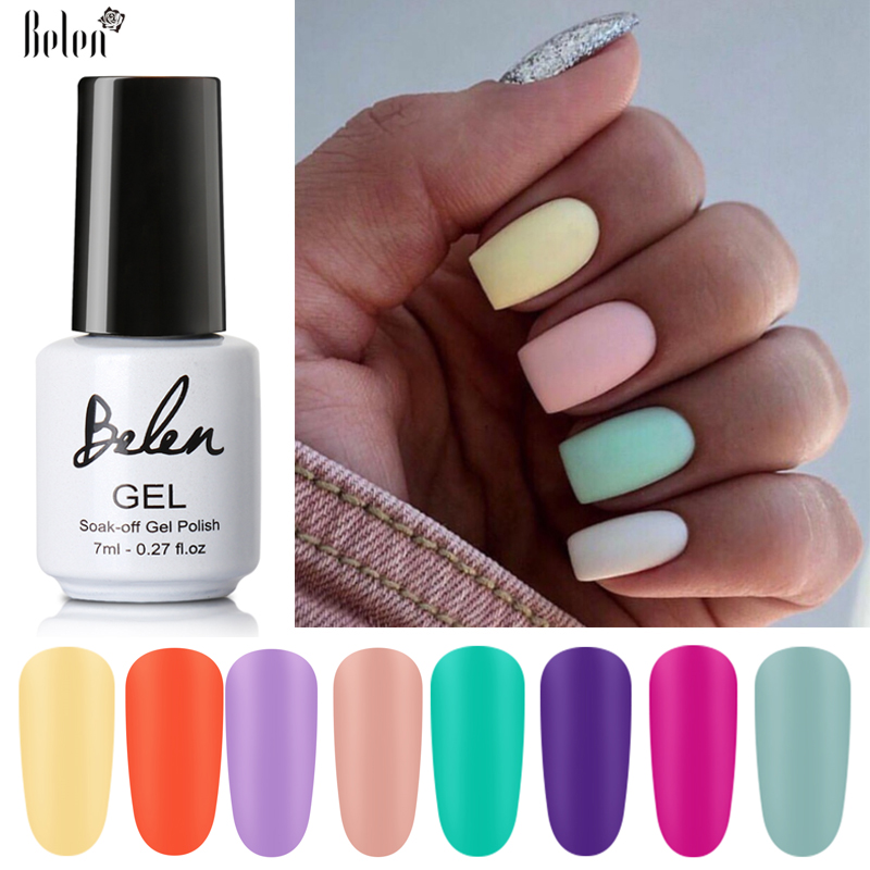 Nail Polish Belen 7ml Color Gel Matte One-s Art Soak Off UV Varnish Design Beauty, Img001
Nail Polish Belen 7ml Color Gel Matte One-s Art Soak Off UV Varnish Design Beauty, Img001