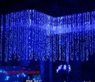 Wedding background light curtain lamp Christmas festival lamp 8MX2M/ 6MX2M 512/478LED Decorative lights