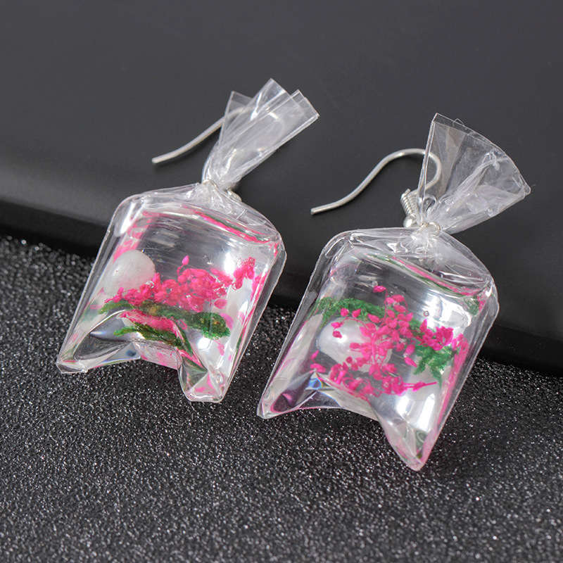 Wholesale- Transparent Candy Ocean Style Conch Earring Female Personality Resin Dried Flower Plant Valentine's Day Earrings
Wholesale- Transparent Candy Ocean Style Conch Earring Female Personality Resin Dried Flower Plant Valentine's Day Earrings