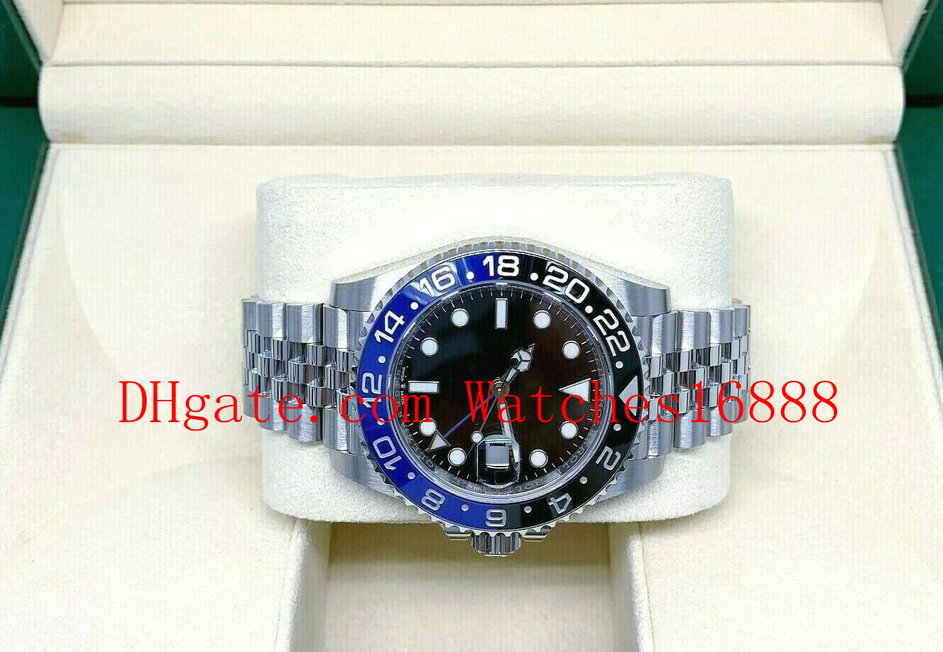 Free shipping Ceramic GMT Batman Stainless Steel Automatic Mechanical Movement Mens Watch 116710 Black Dial Men's Watch With Box
Free shipping Ceramic GMT Batman Stainless Steel Automatic Mechanical Movement Mens Watch 116710 Black Dial Men's Watch With Box