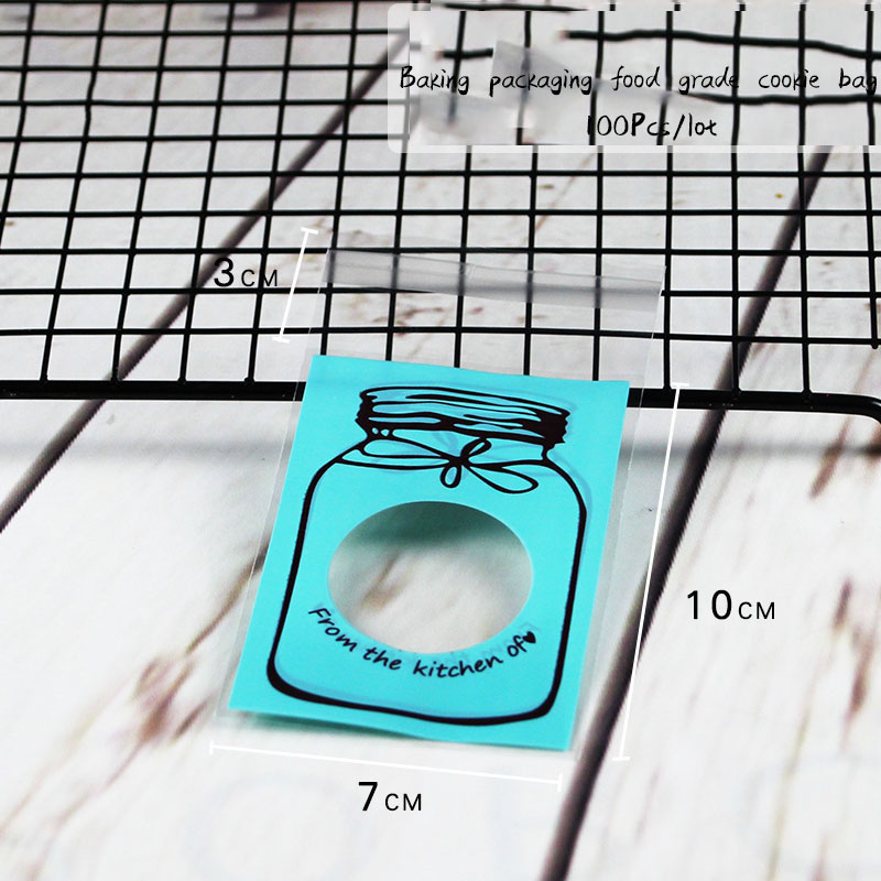 100pcs/lot Cookies Self Adhesive Bag Handmade Blue Transparent Candy Jar Soap Biscuits Wedding Festival Party Gift Candy Bag
100pcs/lot Cookies Self Adhesive Bag Handmade Blue Transparent Candy Jar Soap Biscuits Wedding Festival Party Gift Candy Bag