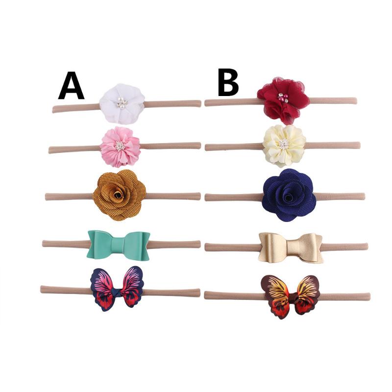 Newborn Baby 5pcs/Set Elastic Nylon Children HairBand Set Flower Bow Headband Photo Prop Baby Photo Shoot Accessories Girl GiftX, Newborn props 
Newborn Baby 5pcs/Set Elastic Nylon Children HairBand Set Flower Bow Headband Photo Prop Baby Photo Shoot Accessories Girl GiftX, Newborn props