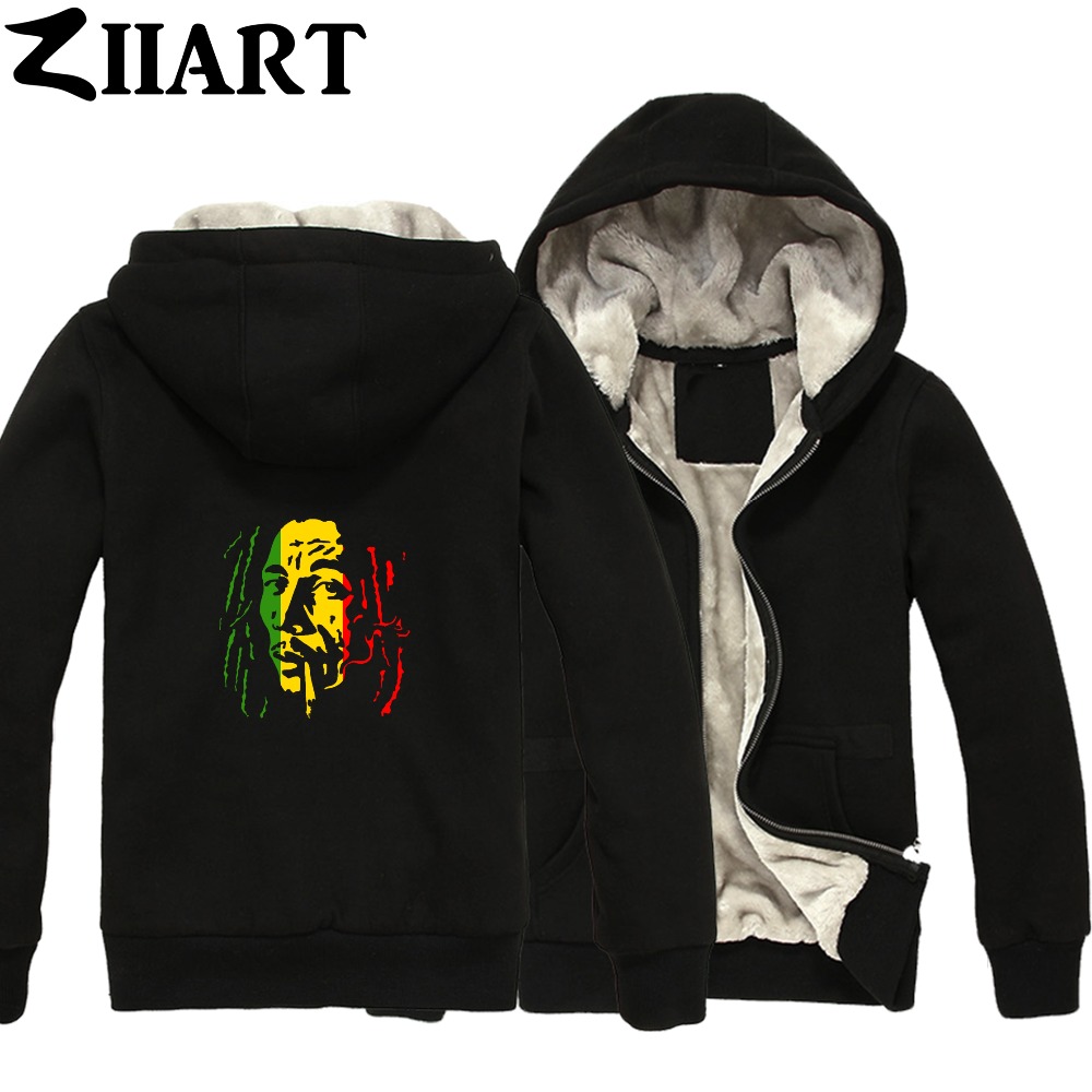 Bob Marley Smoking Cigarette Couple Clothes Boys Man Male Full Zip Autumn Winter Plus Velvet Parkas ZIIART, Black
Bob Marley Smoking Cigarette Couple Clothes Boys Man Male Full Zip Autumn Winter Plus Velvet Parkas ZIIART, Black