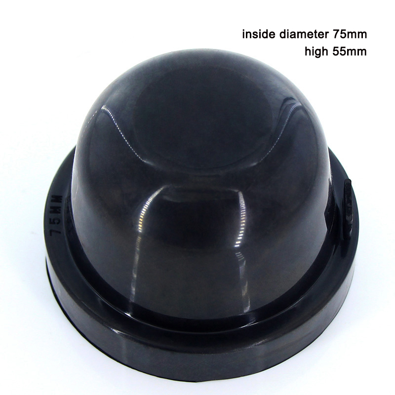 Universal LED Headlight Cover Auto Accessories Sealing Dust Cap Rubber Waterproof Dustproof Car Headlamp Caps 70mm 75mm 80mm 85mm 90mm