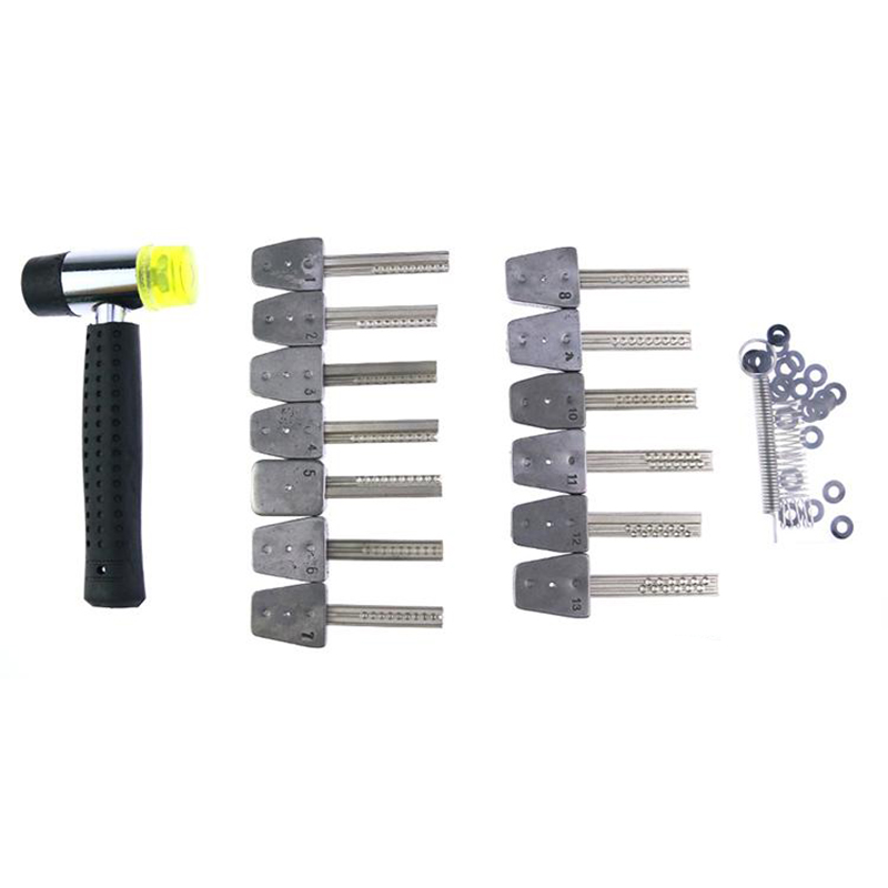 High Quality 13pcs Stainless Steel Boutique HUK Lock Pick Set Bump Keys Bump Gun Locksmith Tool Hand Tool
High Quality 13pcs Stainless Steel Boutique HUK Lock Pick Set Bump Keys Bump Gun Locksmith Tool Hand Tool